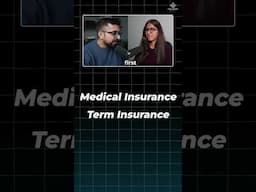 Medical Insurance ya Term Insurance? | The Money Podcast #shorts