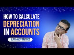 Depreciation Calculation in Excel with Formula | SLM & WDV Method as per Companies Act