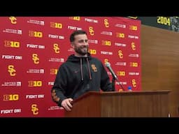 USC 2025 Signing Day Press Conference - TE/inside receivers coach Chad Savage