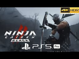 Ninja Gaiden 2 Black PS5 Pro Gameplay 4K HDR 60FPS (Full Visual Upgrade)