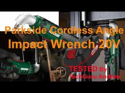 Parkside Cordless Angle Impact Wrench 20V PAWS 20 A1