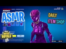 ASMR Fortnite Agony and She-Venom Skins are Back! Daily Item Shop 🎮🎧 Relaxing Whispering 😴💤