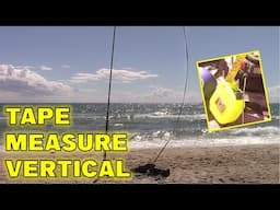 Trying a tape measure HF vertical