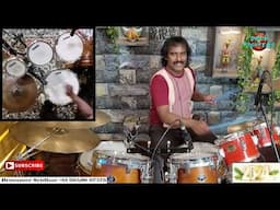 Thenmadurai Vaigai Nadhi - Dharmathin Thalaivan | Drum Cover by Drummer Sridhar | Ilaiyaraaja