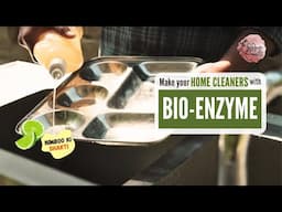 Make your own Bioenzyme - natural cleaners, air freshener, plant fertiliser