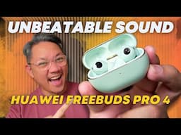 You WON'T Believe the Audio Quality of the HUAWEI FreeBuds Pro 4!