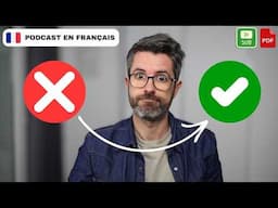 Vous ne parlez pas couramment français à cause de ça | Français COURANT. B1