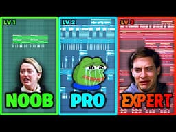 3 Levels Of Emotional Music - NOOB vs PRO vs EXPERT