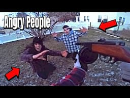 Angry People Vs Dirt Bike