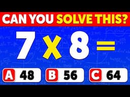 Can You PASS This Math Quiz? ➕🧮➗