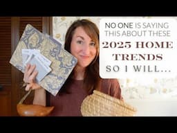 2025 Home Trends Deep Dive | Home Decorating Ideas YOU Can Use in 2025