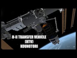 H-II Transfer Vehicle (HTV), Kounotori  - Orbiter Space Flight Simulator