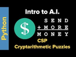 Intro to AI: Cryptarithmetic Puzzles