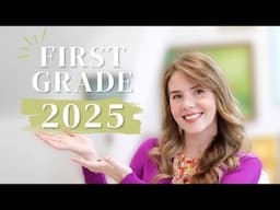 FIRST GRADE HOMESCHOOL CURRICULUM CHOICES 2025 | Reading, Math, Handwriting, and more...