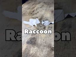 PRO LEVEL ORIGAMI RACCOON TUTORIAL | DIY ORIGAMI RACCOON STEP BY STEP TUTORIAL | ORIGAMI ANIMALS ART