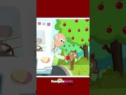 Apple Song: 🍏 एप्पल रोज खाओ #shorts #kidssong #balgeet #shortsfeed