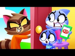 Knock Knock Knock!⚡ Who's At the Door?😲 Safety tips for Kids by Sharky&Sparky