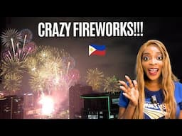 (FULL VIDEO) Foreigners FIRST TIME Seeing Philippines Fireworks Skyline