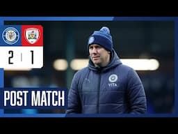 Dave Challinor Post-Match Interview - Barnsley FC