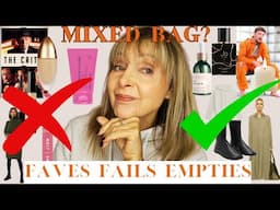 Faves, Fails and Empties! Beauty, Fashion and Entertainment for over 50!