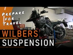 WILBERS suspension for our Suzuki V-Strom!