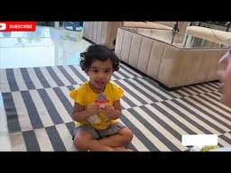 lianna eating icecream #divishachoudhary#liannachoudhary#debinabonnerjee#debinabonnerjeebaby #twin#1