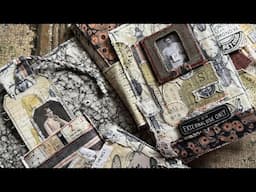 HANDMADE BOOK FEATURING TIM HOLTZ LABORATORY FABRIC COLLECTION 2024 (flip through)