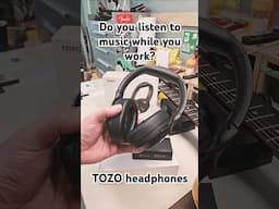 Do you listen to music while you work?  TOZO has some pretty cool headphones!