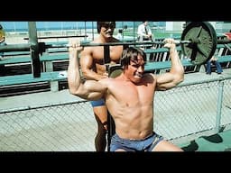 ARNOLD SCHWARZENEGGER SHOULDER WORKOUT