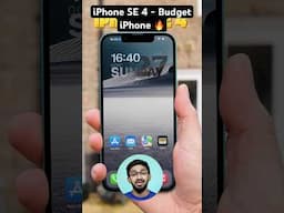 Apple iPhone SE 4 - Budget iPhone varuthu🔥