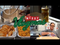 vlogmas: chatty vlog, friendsgiving, chocolate chip cookie recipe, holiday gel x nails | Nyla Imani