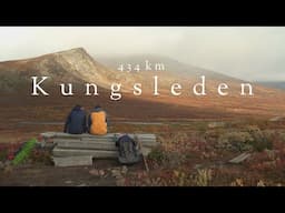 Hiking the Kungsleden in Swedish Lapland during autumn