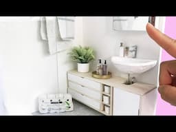 DIY: Miniature Dollhouse Bathroom