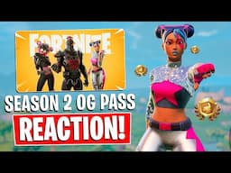 Chapter 1 Season 2 OG PASS Reaction | Black Knight remix and more!