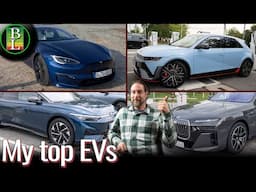 What are the best EVs I have driven?