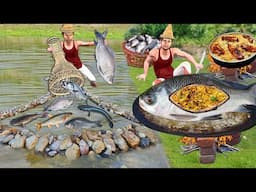 Fishing Technique Stuffed Fish Biryani Cooking Indian Street Food Hindi Kahaniya Hindi Moral Stories