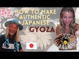 How to make Authentic Japanese Gyoza at home (easy follow along recipe)