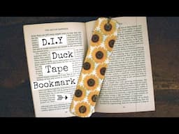 D.I.Y Duck Tape Bookmark