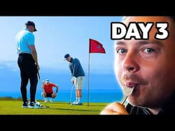 ALMOST DIED PLAYING TEXAS SCRAMBLE! - The Cornwall Trip 2024! (Day 3)