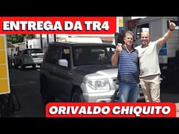 Entrega da Mitsubishi TR4 para o nosso amigo Orivaldo Chiquito do Paraná