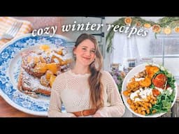 Cozy Winter Cooking Vlog 🍊❄️ Comforting & Nourishing Winter Recipes | Cook With Me