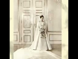 Queen Margrethe of Denmark, Wedding Dress