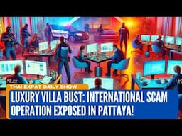 Luxury Villa Bust: International Scam Operation Exposed in Pattaya! | Thai News