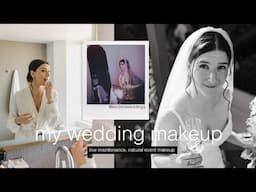 my wedding makeup | easy, natural bridal makeup