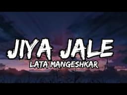 Jiya Jale (Lyrics)|Lata Mangeshkar|#songlyrics #shorts #viral