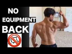 No Equipment Back Workout | Top 5 No Pull Up Bar Back Exercises