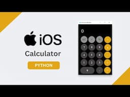 Building an iOS Calculator using Python - PyVisual