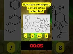 Can you spot the chiral centres in this ? Stereochemistry