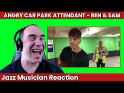 HILARIOUS!!!  Ren & Sam Tompkins Reaction - Angry Car Park Attendant   Blind Eyed