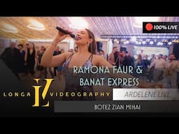 Ramona Faur & Banat Express - Colaj Ardelene LIVE  ⚪️ Botez Zian Mihai